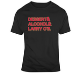 Kawhi Leonard Dessert Alcohol Larry Ob Toronto Basketball Fan V2 T Shirt