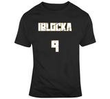 Serge Ibaka Iblocka 9 Distressed Toronto Basketball T Shirt