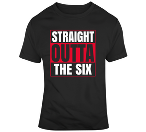 Straight Outta The Six Toronto Basketball T Shirt