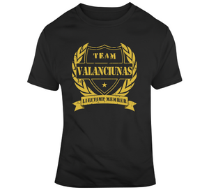 Jonas Valanciunas Team Lifetime Member Toronto Basketball Fan T Shirt - theSixTshirts