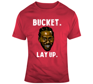 Kawhi Leonard Bucket Layup Laugh Toronto Basketball Fan T Shirt