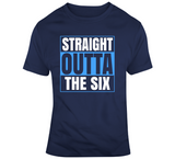 Straight Outta The Six Toronto Hockey Fan T Shirt