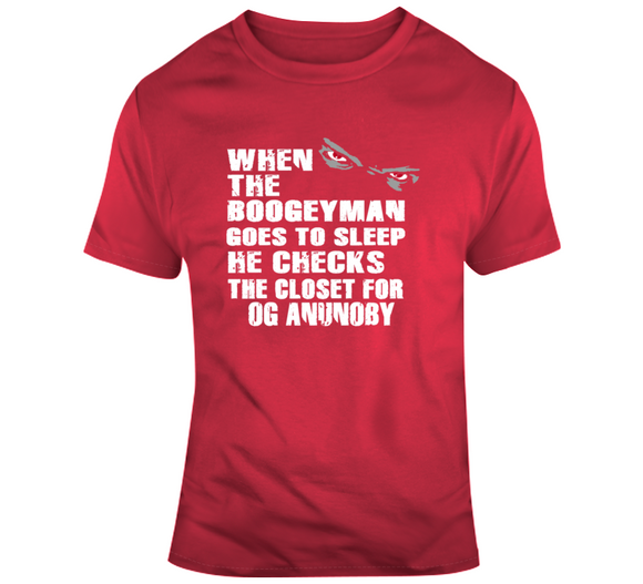 OG Anunoby Boogeyman Toronto Basketball Fan T Shirt - theSixTshirts
