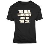 Real Warriors Are In The Six Toronto Basketball Fan T Shirt