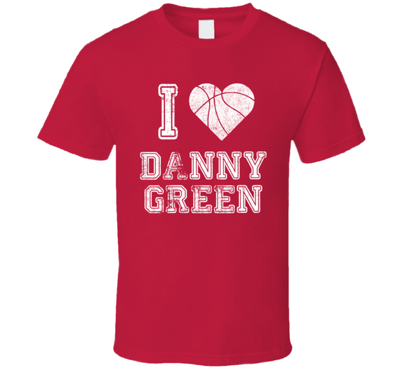 Danny Green I Heart Toronto Basketball Fan T Shirt - theSixTshirts