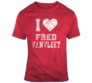 Fred VanVleet I Heart Toronto Basketball Fan T Shirt - theSixTshirts