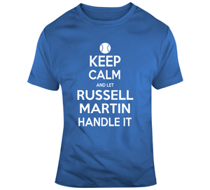 Russell Martin Keep Calm Toronto Baseball Fan T Shirt
