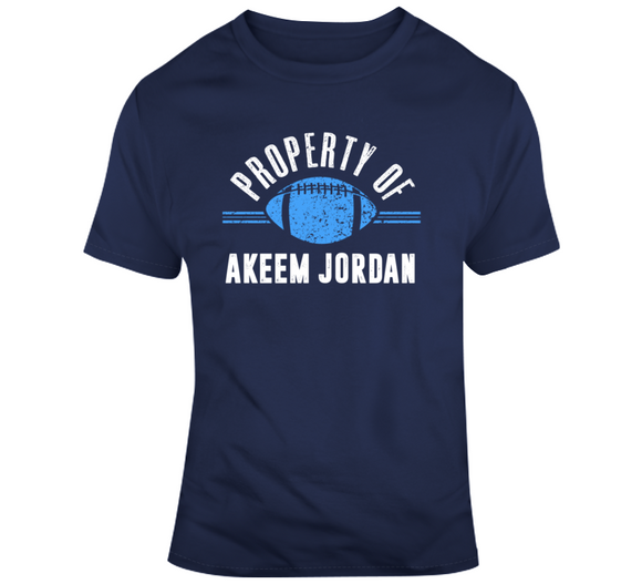 Akeem Jordan Property Toronto Football Fan T Shirt - theSixTshirts