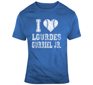 Lourdes Gurriel Jr I Heart Toronto Baseball Fan T Shirt - theSixTshirts