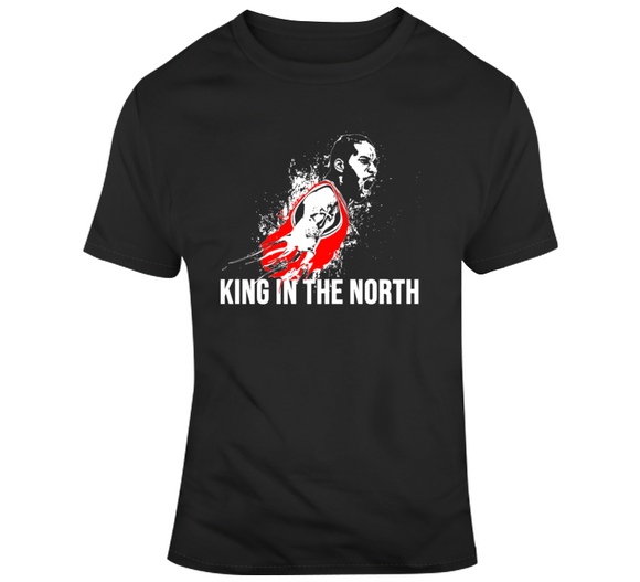 Kawhi Leonard King In The North Toronto Basketball T Shirt - theSixTshirts