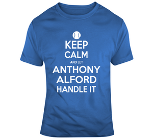 Anthony Alford Keep Calm Toronto Baseball Fan T Shirt - theSixTshirts