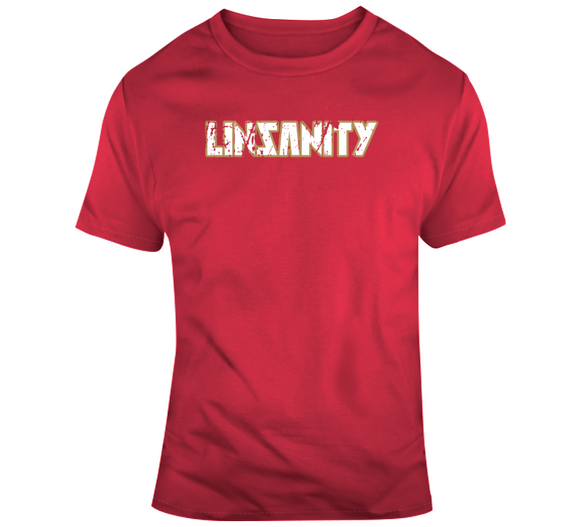 Jeremy Lin Linsanity Distressed Toronto Basketball Fan T Shirt - theSixTshirts