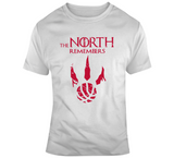 The North Remembers Distressed Toronto Basketball Fan T Shirt