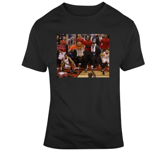 Kawhi Leonard Witness The Shot Toronto Basketball Fan T Shirt - theSixTshirts