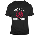 Norman Powell Property Of Toronto Basketball Fan T Shirt - theSixTshirts