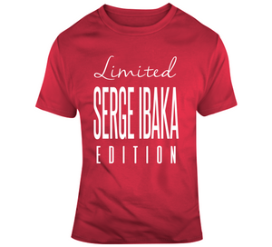 Serge Ibaka Limited Edition Toronto Basketball Fan T Shirt