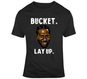 Kawhi Leonard Bucket Layup Laugh Toronto Basketball Fan V2 T Shirt