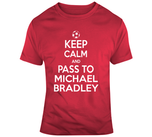 Michael Bradley Keep Calm Toronto Soccer Fan T Shirt - theSixTshirts