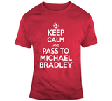 Michael Bradley Keep Calm Toronto Soccer Fan T Shirt - theSixTshirts