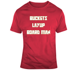 Kawhi Leonard Buckets Layup Board Man Toronto Basketball Fan T Shirt - theSixTshirts