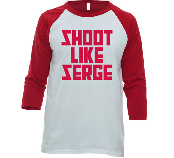 Serge Ibaka Shoot Like Serge Toronto Basketball Fan V3 T Shirt