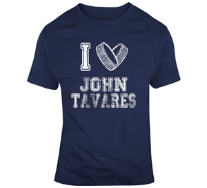 John Tavares I Heart Toronto Hockey Fan T Shirt - theSixTshirts