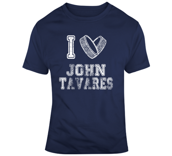 John Tavares I Heart Toronto Hockey Fan T Shirt - theSixTshirts