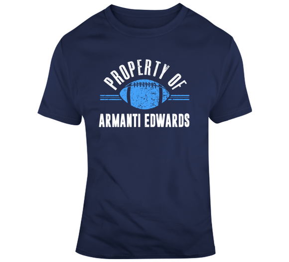 Armanti Edwards Property Toronto Football Fan T Shirt - theSixTshirts