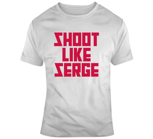 Serge Ibaka Shoot Like Serge Toronto Basketball Fan V2 T Shirt