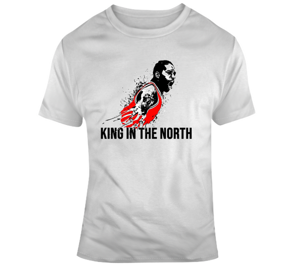 Kawhi Leonard King In The North Toronto Basketball Fan T Shirt - theSixTshirts