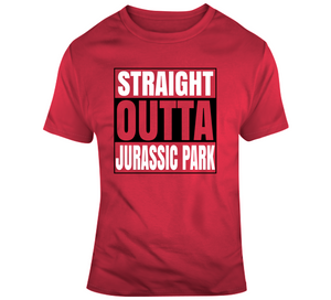 Straight Outta Jurassic Park Toronto Basketball Fan T Shirt