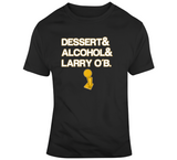 Kawhi Leonard Dessert Alcohol Larry Ob Champs Toronto Basketball Fan V4 T Shirt