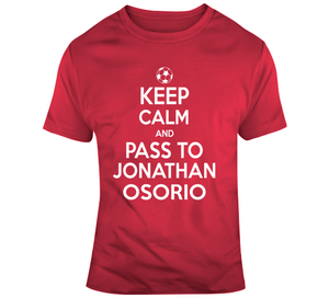 Jonathan Osorio Keep Calm Toronto Soccer Fan T Shirt - theSixTshirts