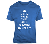 Joe Biagini Keep Calm Toronto Baseball Fan T Shirt - theSixTshirts