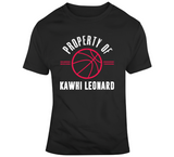 Kawhi Leonard Property Of Toronto Basketball Fan T Shirt - theSixTshirts