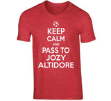 Jozy Altidore Keep Calm Toronto Soccer Fan T Shirt - theSixTshirts