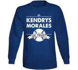 Kendrys Morales We Trust Toronto Baseball T Shirt - theSixTshirts