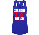 Straight Outta The Six Toronto Baseball Fan T Shirt