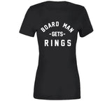 Kawhi Leonard Board Man Gets Rings Toronto Basketball Fan V2 T Shirt