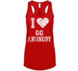 OG Anunoby I Heart Toronto Basketball Fan T Shirt - theSixTshirts