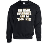 The Real Warriors Are In The Six Toronto Basketball Fan Distressed T Shirt