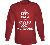 Jozy Altidore Keep Calm Toronto Soccer Fan T Shirt - theSixTshirts