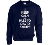 David Kampf Keep Calm Pass To Toronto Hockey Fan T Shirt