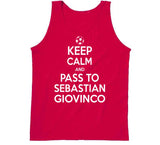 Sebastian Giovinco Keep Calm Toronto Soccer Fan T Shirt