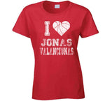 Jonas Valanciunas I Heart Toronto Basketball Fan T Shirt - theSixTshirts