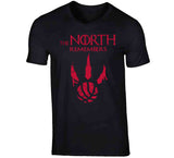 The North Remembers Distressed Toronto Basketball T Shirt