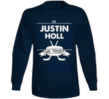 Justin Holl We Trust Toronto Hockey Fan T Shirt - theSixTshirts