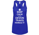 Devon Travis Keep Calm Toronto Baseball Fan T Shirt - theSixTshirts