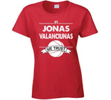 Jonas Valanciunas We Trust Toronto Basketball Fan T Shirt - theSixTshirts