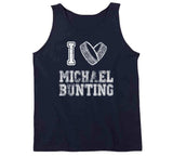 Michael Bunting I Heart Toronto Hockey Fan T Shirt